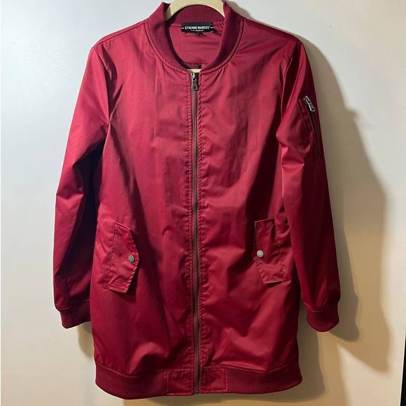 ETIENNE MARCEL BOMBER JACKET Sz. S - Picture 2 of 10